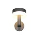 Trio-230561142 - Mackenzie - Anthracite Wall Lamp with White Diffuser