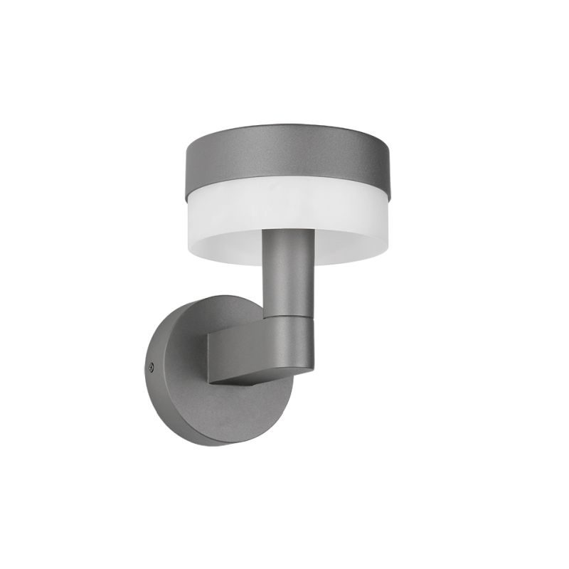 Trio-230561142 - Mackenzie - Anthracite Wall Lamp with White Diffuser