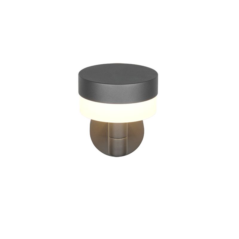 - Mackenzie - Anthracite PIR Wall Lamp with White Diffuser Trio-230569142 - Mackenzie - Anthracite PIR Wall Lamp with White Diffuser