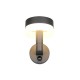 - Mackenzie - Anthracite PIR Wall Lamp with White Diffuser Trio-230569142 - Mackenzie - Anthracite PIR Wall Lamp with White Diffuser