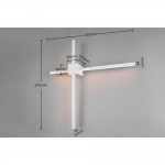 Cassino - White CCT Wall Lamp 1700 lm