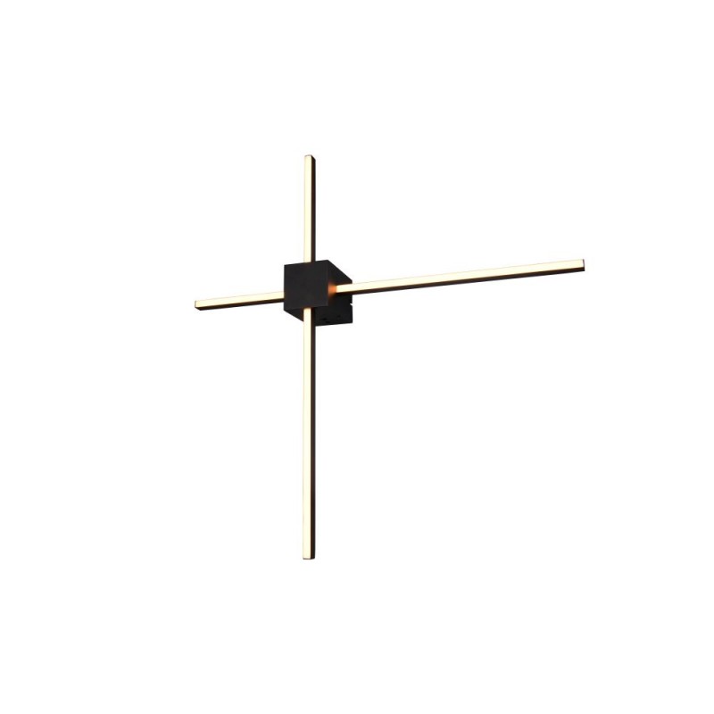 Trio-237770132 - Cassino - Black CCT Wall Lamp 1700 lm