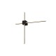 Trio-237770132 - Cassino - Black CCT Wall Lamp 1700 lm