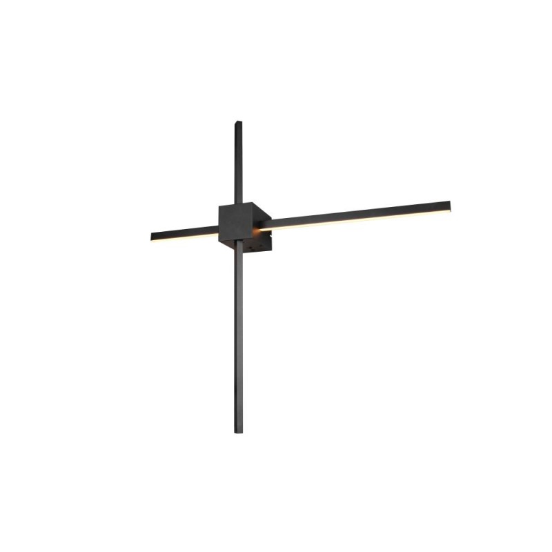 Trio-237770132 - Cassino - Black CCT Wall Lamp 1700 lm