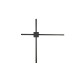 Trio-237770132 - Cassino - Black CCT Wall Lamp 1700 lm