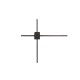 Trio-237770132 - Cassino - Black CCT Wall Lamp 1700 lm