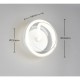 Trio-237870131 - Tarsia - White LED Wall Lamp with Clear Glass