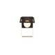 Trio-238170132 - Arola - Black CCT Wall Lamp with White Glass