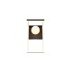 Trio-238170132 - Arola - Black CCT Wall Lamp with White Glass