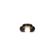 Trio-238270132 - Arpino - Black CCT Wall Lamp with White Glass