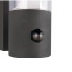 Trio-238569142 - Tagus - Anthracite CCT Sensor Wall Lamp with Clear Diffuser IP54