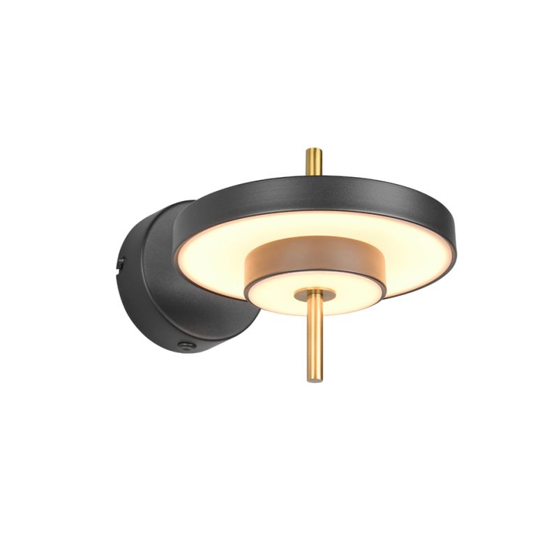 Trio-240270180 - Keaton - Black & Gold CCT Wall Lamp