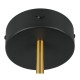 Trio-240270180 - Keaton - Black & Gold CCT Wall Lamp