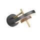 Trio-240270180 - Keaton - Black & Gold CCT Wall Lamp