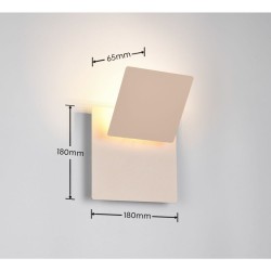 Mio - Adjustable Warm Beige LED Wall Lamp