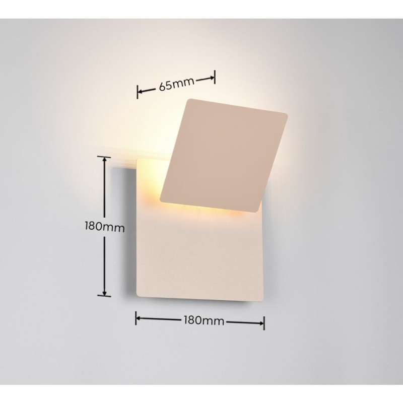 Trio-240319143 - Mio - Adjustable Warm Beige LED Wall Lamp