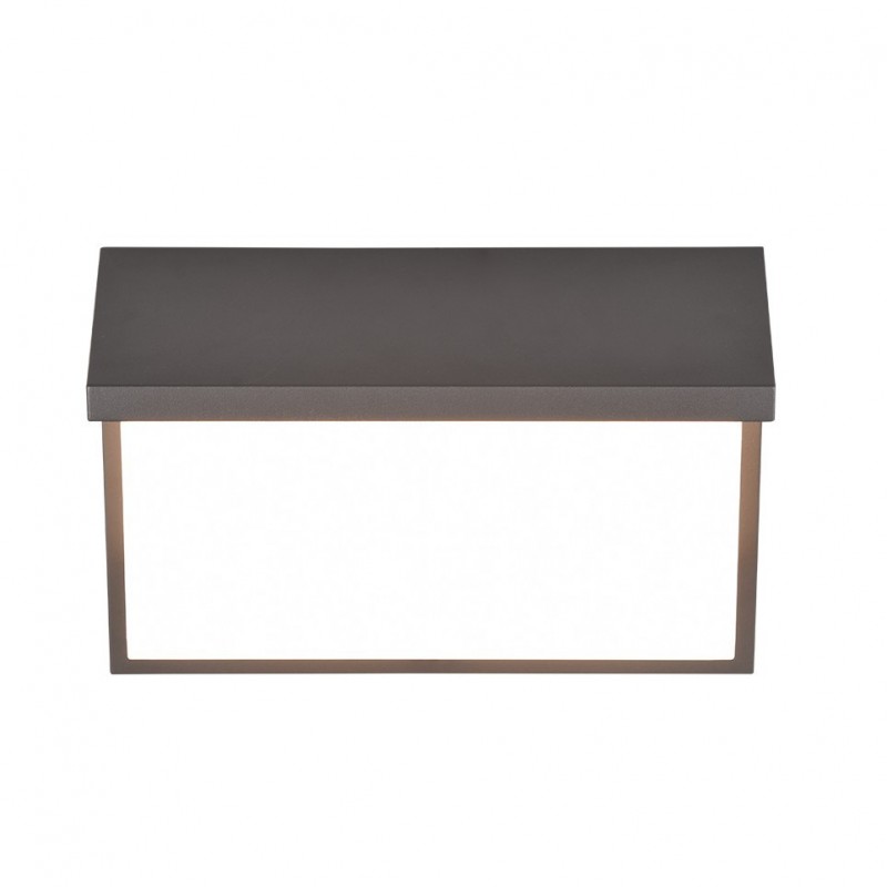 - Nestos - Anthracite LED Wall Lamp with Sensor IP 54 Trio-240969142 - Nestos - Anthracite LED Wall Lamp with Sensor IP 54