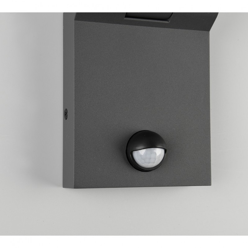 - Adour - Tiltable Anthracite CCT Wall Lamp with Sensor Trio-245569142 - Adour - Tiltable Anthracite CCT Wall Lamp with Sensor