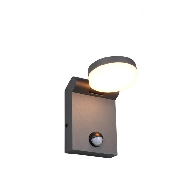 - Adour - Tiltable Anthracite CCT Wall Lamp with Sensor Trio-245569142 - Adour - Tiltable Anthracite CCT Wall Lamp with Sensor
