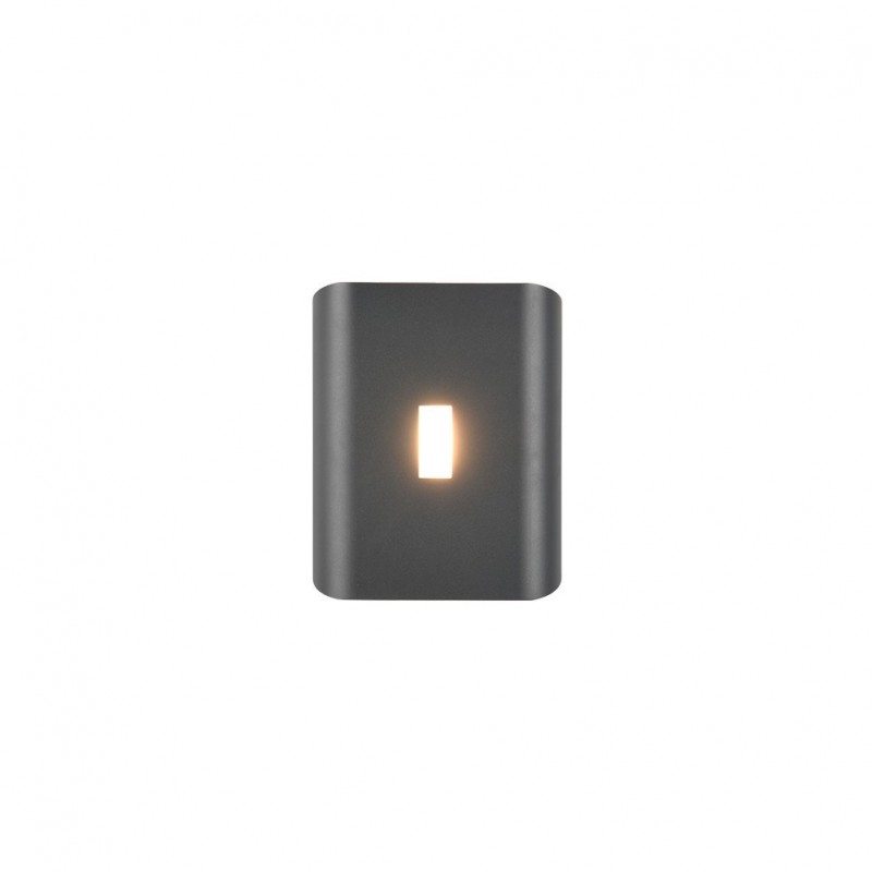 Trio-246660342 - Santerno - Anthracite Up & Down CCT Wall Lamp IP54