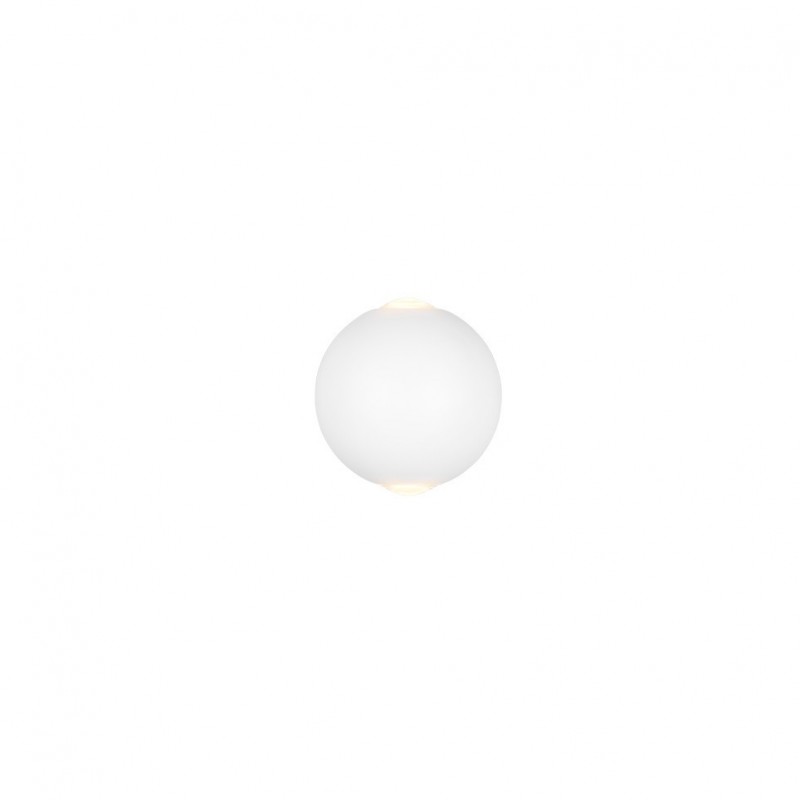 - Avisio - Matt White 2 Light LED Wall Lamp Trio-246760231 - Avisio - Matt White 2 Light LED Wall Lamp