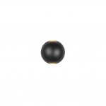 Avisio - Matt Black 2 Light LED Wall Lamp Avisio - Matt Black 2 Light LED Wall Lamp