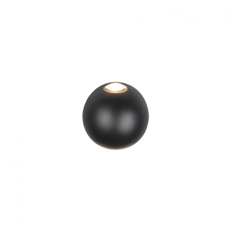 - Avisio - Matt Black 2 Light LED Wall Lamp Trio-246760232 - Avisio - Matt Black 2 Light LED Wall Lamp