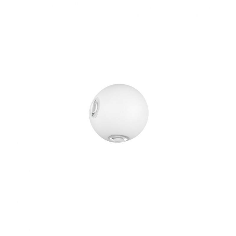 - Avisio - Matt White 4 Light LED Wall Lamp Trio-246760431 - Avisio - Matt White 4 Light LED Wall Lamp