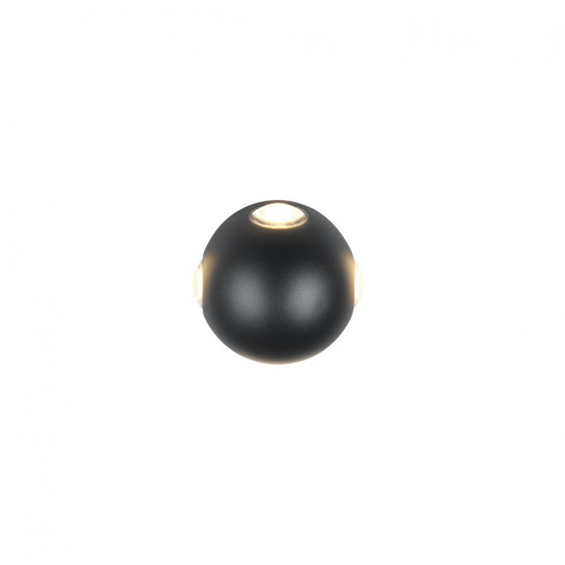 Trio-246760432 - Avisio - Matt Black 4 Light LED Wall Lamp