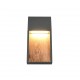 - Salmon - Anthracite LED Wall Lamp with Wood Imitation Trio-246960135 - Salmon - Anthracite LED Wall Lamp with Wood Imitation