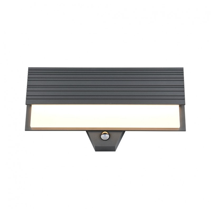 Outdoor - Mariza - Anthracite LED Wall Lamp with Sensor IP44 Trio-247069142 - Mariza - Anthracite LED Wall Lamp with Sensor IP44