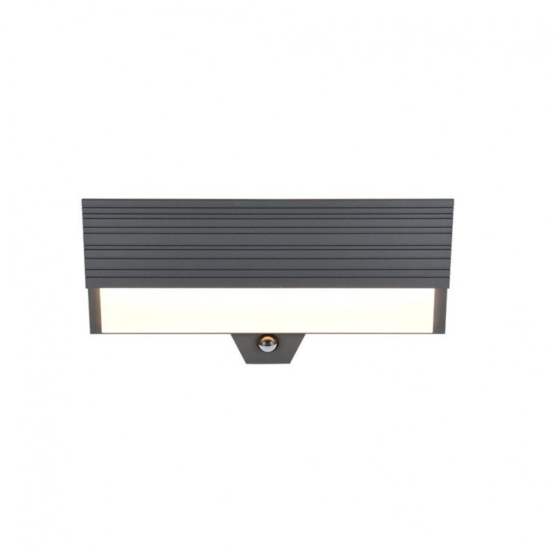 Outdoor - Mariza - Anthracite LED Wall Lamp with Sensor IP44 Trio-247069142 - Mariza - Anthracite LED Wall Lamp with Sensor IP44