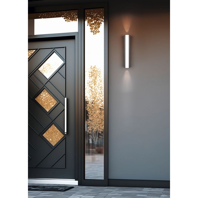 - Marne - Anthracite Up & Down LED Wall Lamp IP65 Trio-247360242 - Marne - Anthracite Up & Down LED Wall Lamp IP65