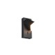 Trio-248570132 - Raglan - Matt Black Rotatable LED Wall Lamp