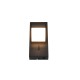 Trio-248570132 - Raglan - Matt Black Rotatable LED Wall Lamp