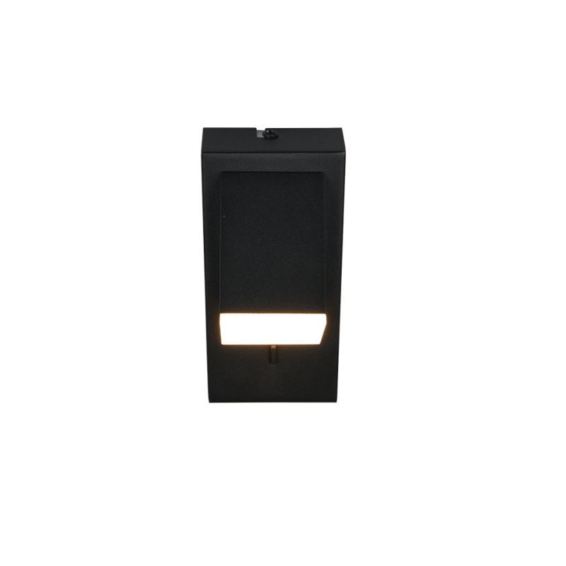 Trio-248570132 - Raglan - Matt Black Rotatable LED Wall Lamp