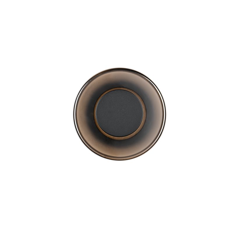 - Celeste - Black LED Wall Lamp with Smoked Glass Trio-254910132 - Celeste - Black LED Wall Lamp with Smoked Glass