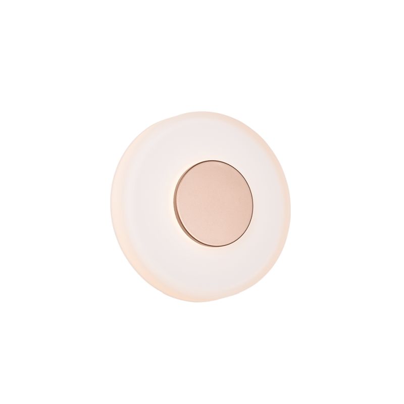 Trio-254910165 - Celeste - Coffee LED Wall Lamp with White Glass
