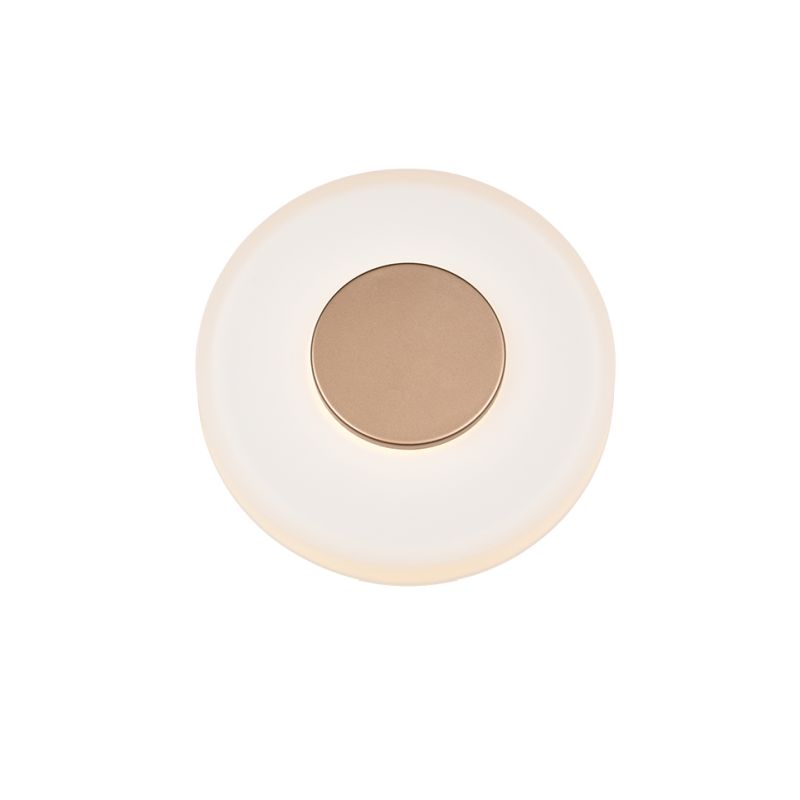 Trio-254910165 - Celeste - Coffee LED Wall Lamp with White Glass