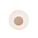 Trio-254910165 - Celeste - Coffee LED Wall Lamp with White Glass