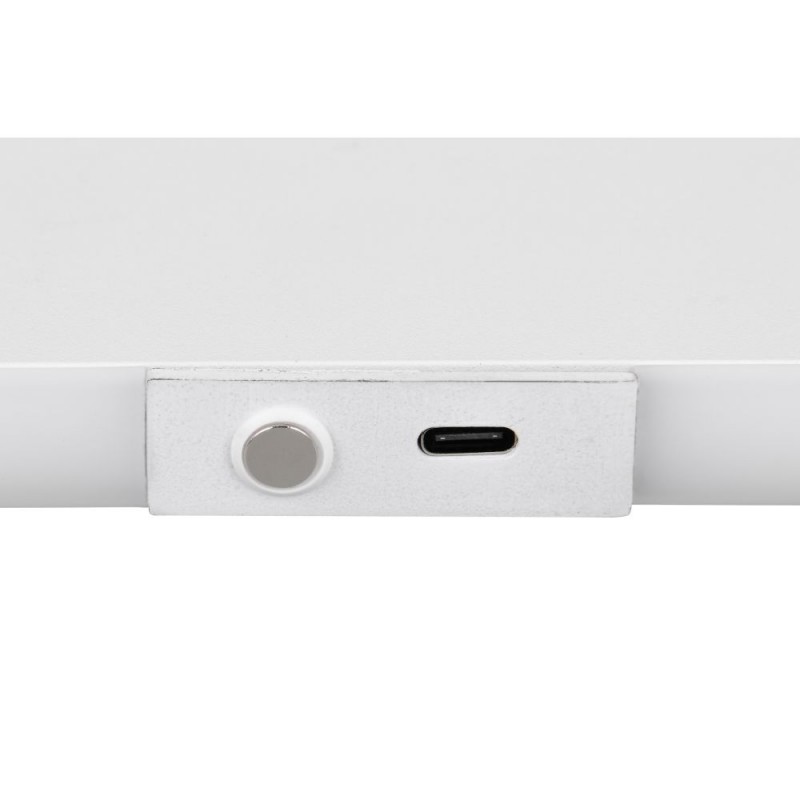 Trio-257619131 - Conchita - Matt White Rechargeable CCT Wall Lamp with Remote Control 3W