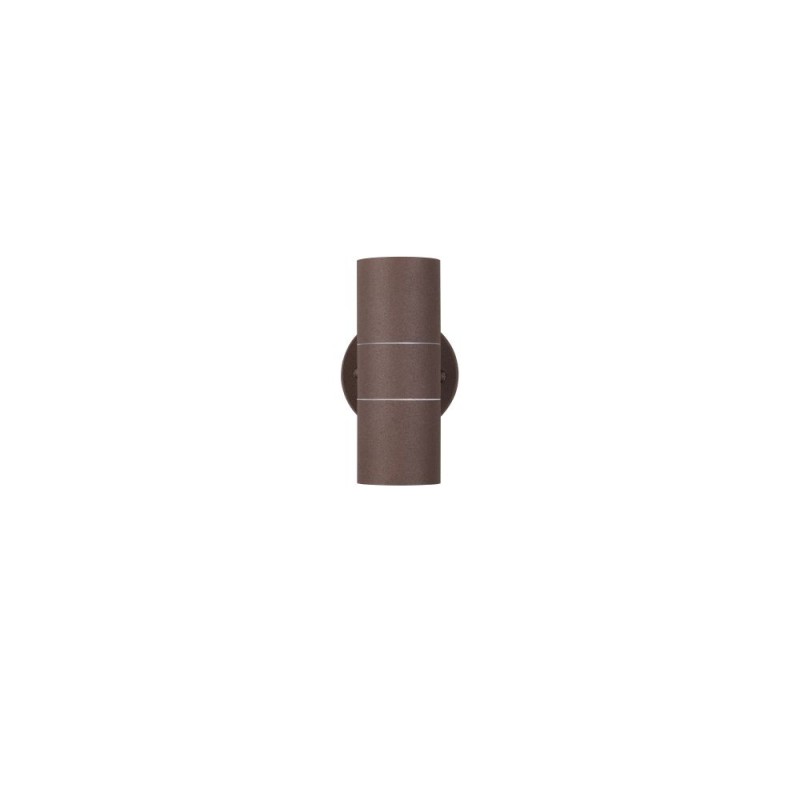 Trio-260260224 - Turia - Rust Up & Down Wall Lamp IP44