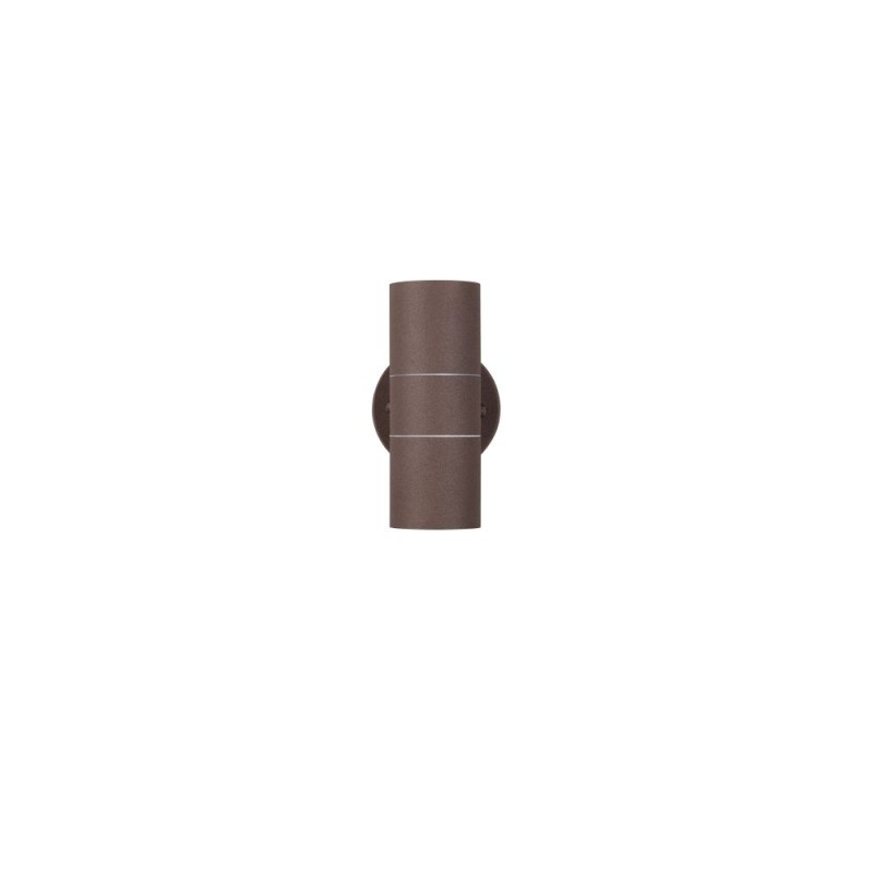 Trio-260260224 - Turia - Rust Up & Down Wall Lamp IP44