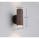 Trio-260260224 - Turia - Rust Up & Down Wall Lamp IP44