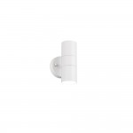 Turia - Matt White Up & Down Wall Lamp IP44