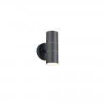 Turia - Anthracite Up & Down Wall Lamp IP44