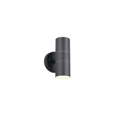 Turia - Anthracite Up & Down Wall Lamp IP44