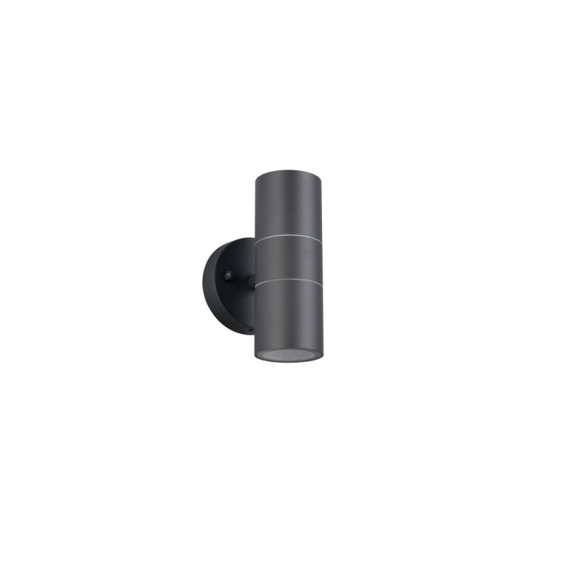 Trio-260260242 - Turia - Anthracite Up & Down Wall Lamp IP44