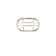 Trio-260560186 - Tumen - Silver Brick Light with White Diffuser IP44
