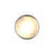 Trio-260660286 - Barito - Silver Bulkhead Light with White Glass IP54